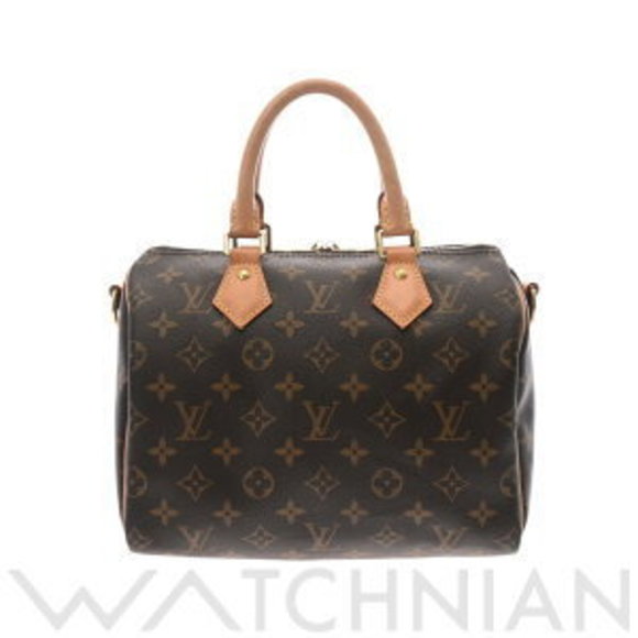 Louis Vuitton Monogram Speedy Bandouliere Brown Canvas Handbag - Picture 1 of 9